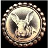 Image 1 : A division three natural material pictorial button