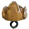 Image 2 : A division one carved natural material button