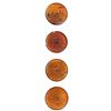 Image 1 : A set of division one sporting buttons