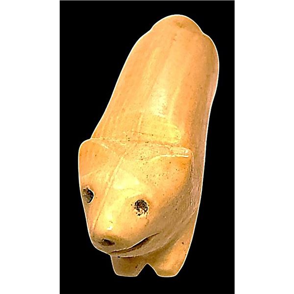 A division one Natural Material realistic animal button