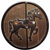 Image 1 : A division three studio artist button