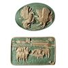 Image 1 : A small card of division three Studio artist buttons