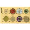 Image 1 : A partial card of division 1 & 3 glass buttons