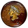 Image 2 : A scarce division one pottery button