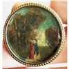 Image 1 : A division one hand painting under glass button