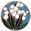Image 1 : A division three pictorial enamel button