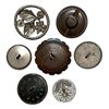 Image 9 : A small card of division 1 & 3 assorted floral buttons
