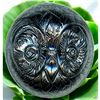 Image 2 : A card of assorted division one black glass buttons