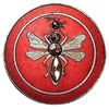 Image 1 : A division one enamel pictorial button