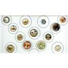 Image 1 : A partial card of division 1 & 3 Satsuma Buttons