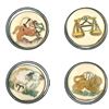 Image 2 : A set of Division three Satsuma pictorial buttons