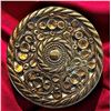 Image 1 : A division one pierced copper button