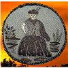 Image 2 : A RARE division one pictorial fabric button