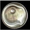 Image 1 : A division one natural pearl in metal button
