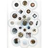 Image 1 : A card of division one assorted shell buttons