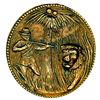 Image 2 : A set of division one brass pictorial buttons