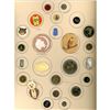 Image 1 : A card of division one and three assorted Owl Buttons