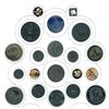 Image 1 : A partial card of division one horn buttons