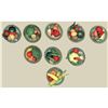 Image 1 : A card of division three "Plates of Fruit" buttons