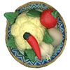 Image 3 : A card of division three "Plates of Fruit" buttons