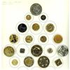 Image 1 : A partial card of division one Paris backmark buttons
