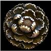 Image 1 : A division one silver realistic pictorial button