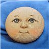 Image 2 : A pair of division 3 hand made fabric pictorial buttons