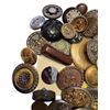 Image 5 : A heavy bag lot of assorted buttons