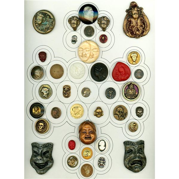 A full card of division one and three Asian Buttons