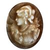 Image 1 : A division one French porcelain pictorial button