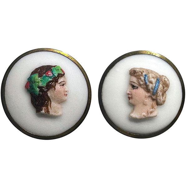 A small card of division one head buttons