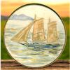 Image 2 : A card of division 1 & 3 assorted sailing vessel buttons