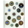 Image 1 : A card of division one & three assorted jeweled buttons