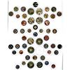 Image 5 : 2 Cards of division one assorted inlay buttons
