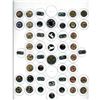 Image 4 : 2 Cards of division one assorted inlay buttons
