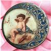Image 2 : A division one pictorial porcelain button