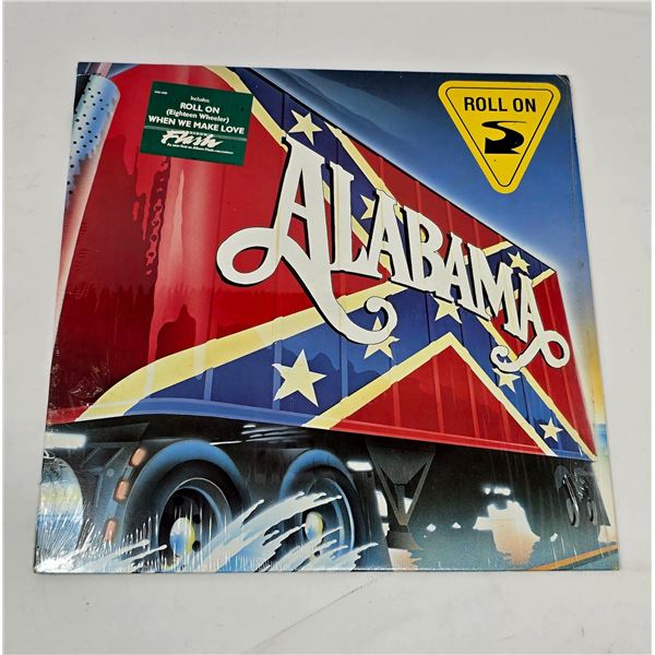 Alabama "Roll On" LP Vinyl Album, 1984 RCA Records with Hype Sticker