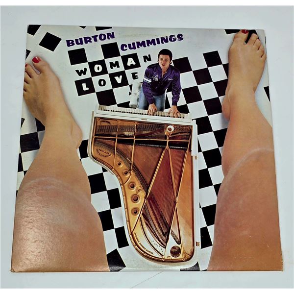 Burton Cummings "Woman Love" LP Vinyl Album, 1980 Portrait Records
