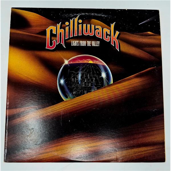 Chilliwack "Lights From the Valley" LP Vinyl Album, 1978 Canadian Rock Pressing
