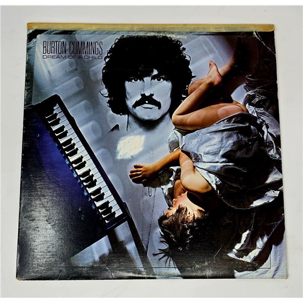 Burton Cummings "Dream of a Child" LP Vinyl Album, 1978 Canadian Pressing
