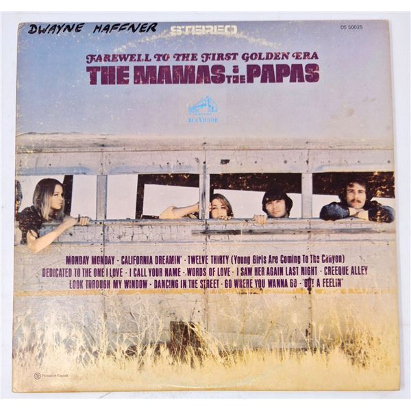 The Mamas & The Papas “Farewell to the First Golden Era” LP – Hits Compil