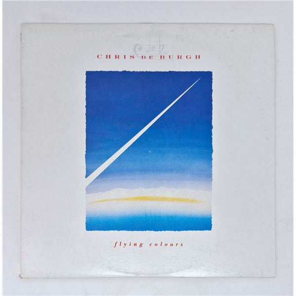 Chris de Burgh *Flying Colours* LP Vinyl Album - 1988 A&M Records