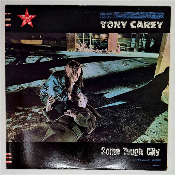 Tony Carey *Some Tough City* LP Vinyl Album - 1984 MCA Records