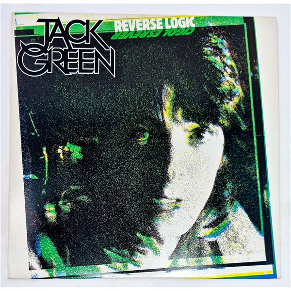 Jack Green *Reverse Logic* LP Vinyl Album - 1981 RCA Records
