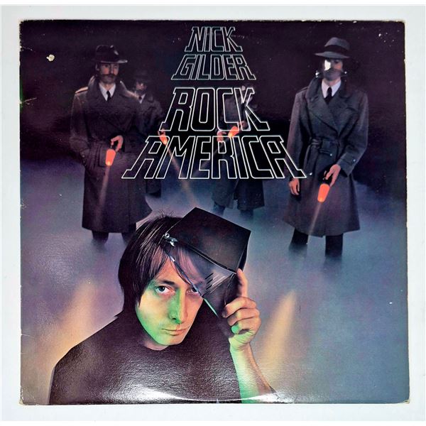 Nick Gilder *Rock America* LP Vinyl Album - 1980 Chrysalis Records