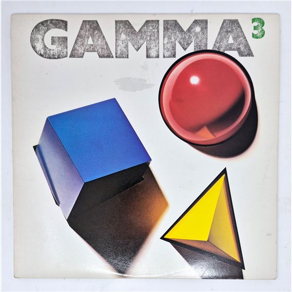 Gamma *Gamma 3* LP Vinyl Album - 1982 Elektra Records