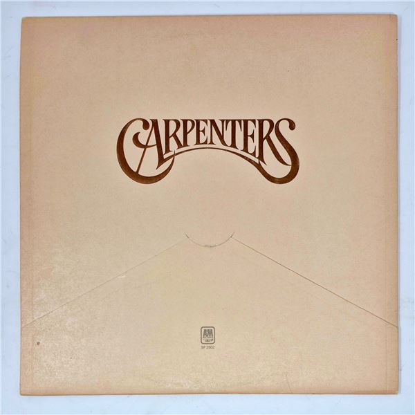 Carpenters – Self-Titled "Tan Album" Vinyl LP (1971 A&M Records SP-3502)