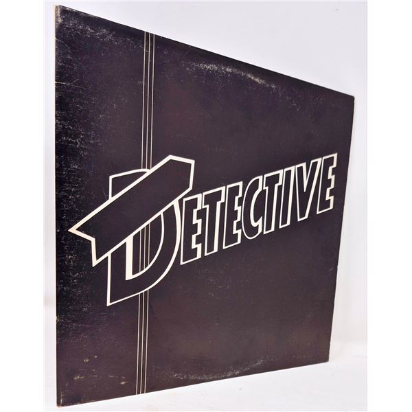 Detective – Self-Titled Vinyl LP (1977 Swan Song SS 8418, Promo Copy)