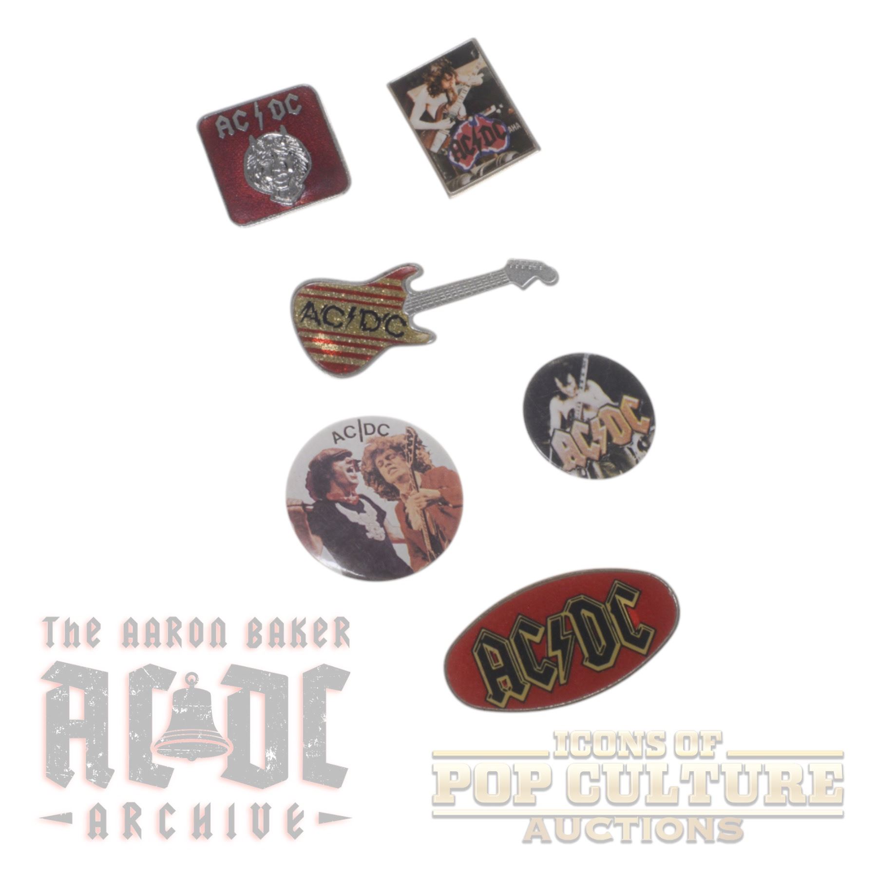 AC/DC - Collection of Pins - 3332
