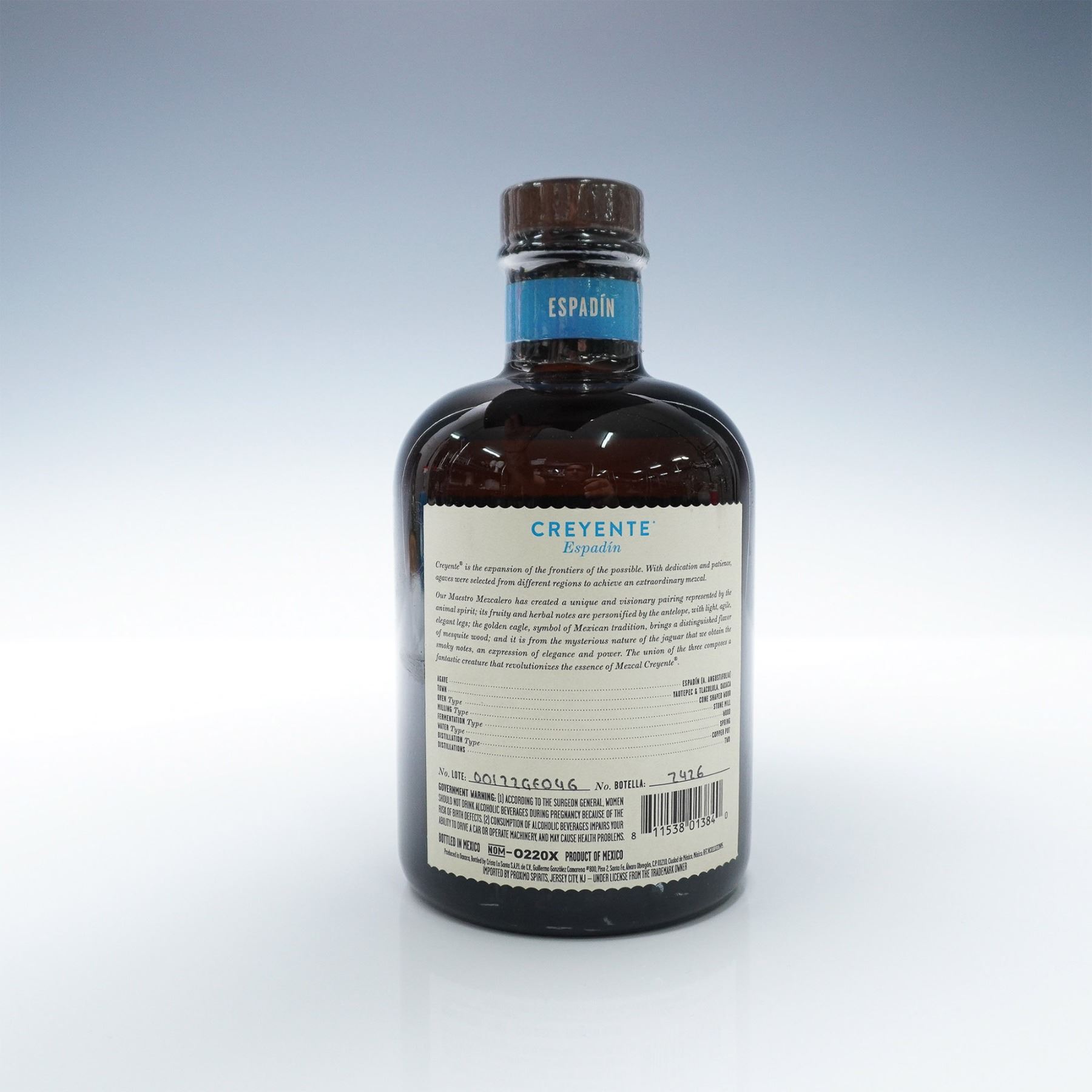 Creyente Mezcal Artesanal Joven